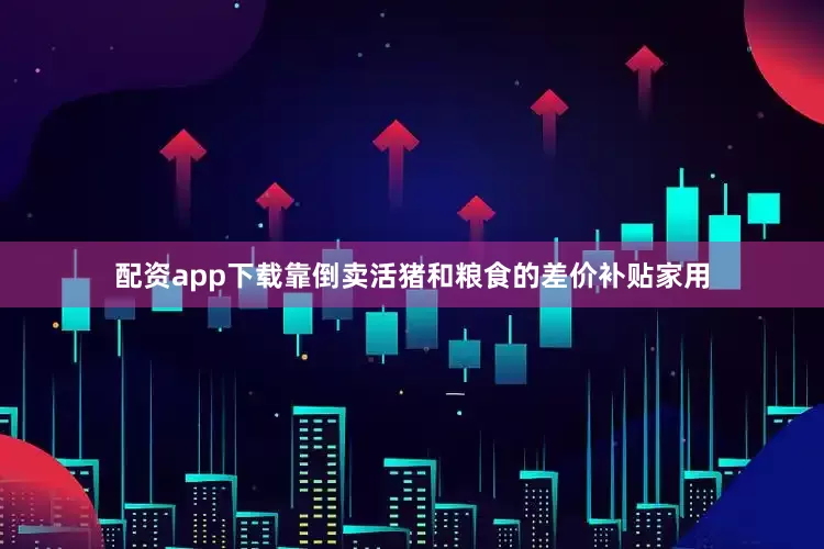 配资app下载靠倒卖活猪和粮食的差价补贴家用